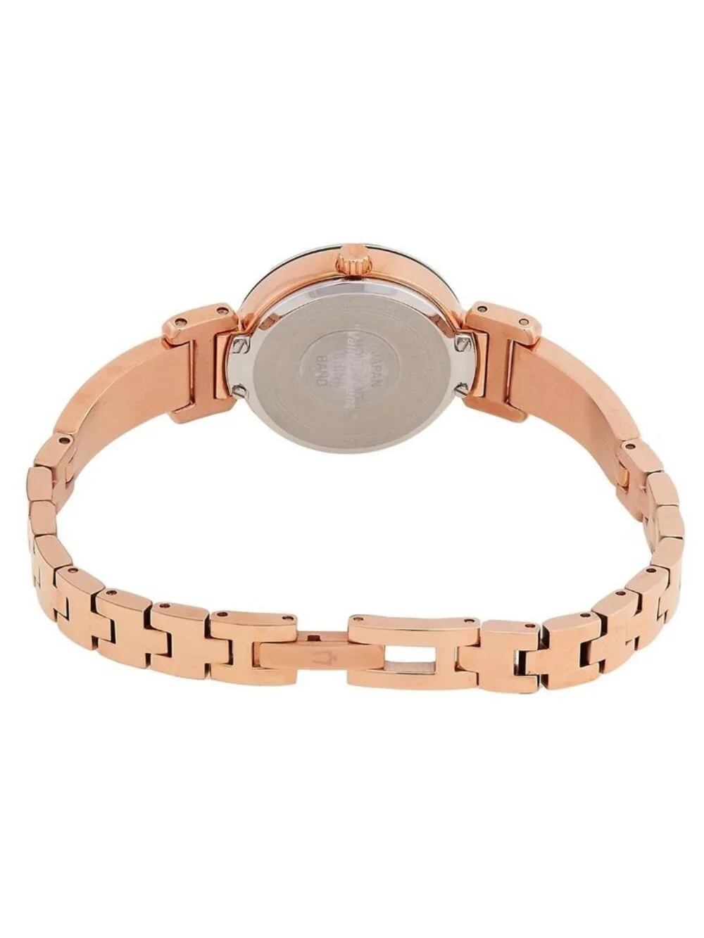 NWT Bulova Marc Anthony Quartz Diamond Black Dial Ladies Watch